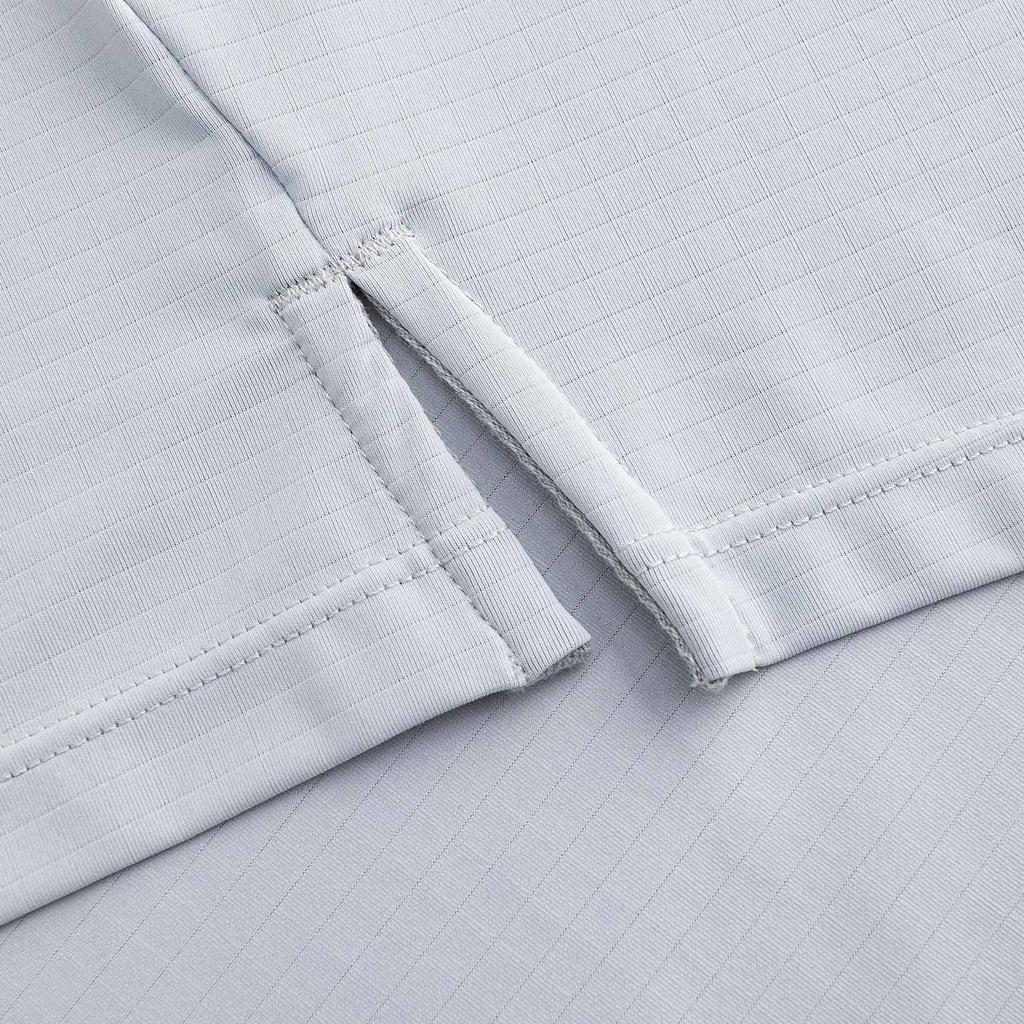 Anta Running Series Moisture Wicking Quick Dry Long Sleeve Knit Shirt Spring 2026 T-Shirt Men tops Frost-Tower-Gray 952615401-2