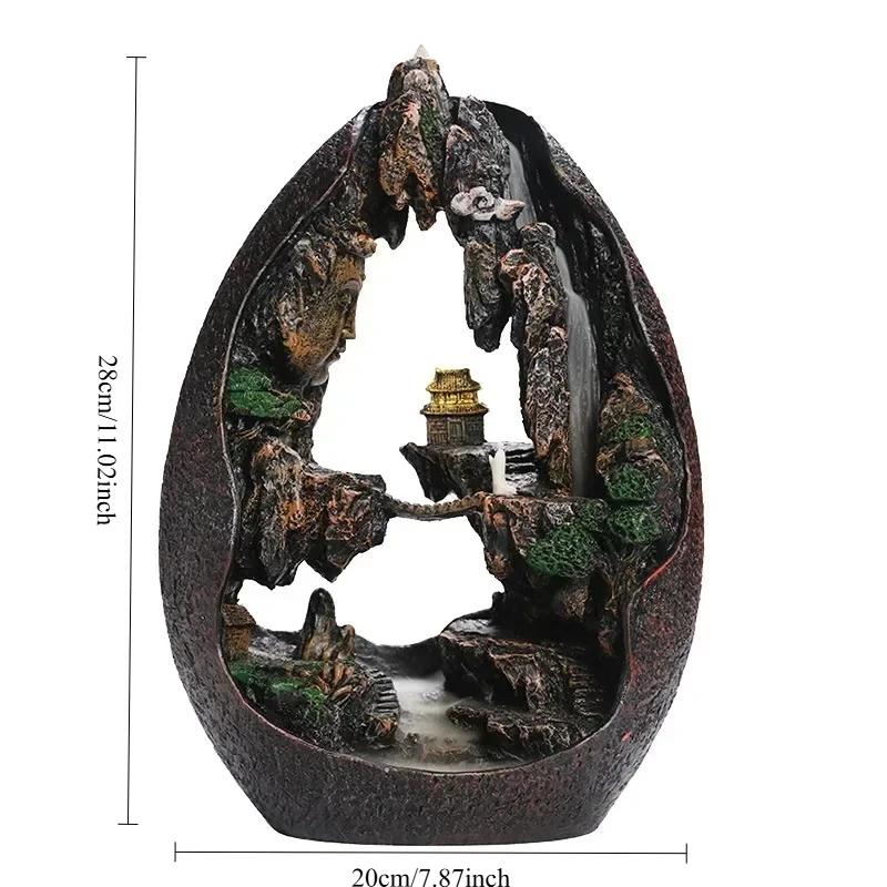 Kadzielnica Wishing Dragon Line Kreatywny ceramiczny kadzidło Zodiac Dragon King Wkładane siedzisko Zen Tea Ceremonia kadzidło na biurko
