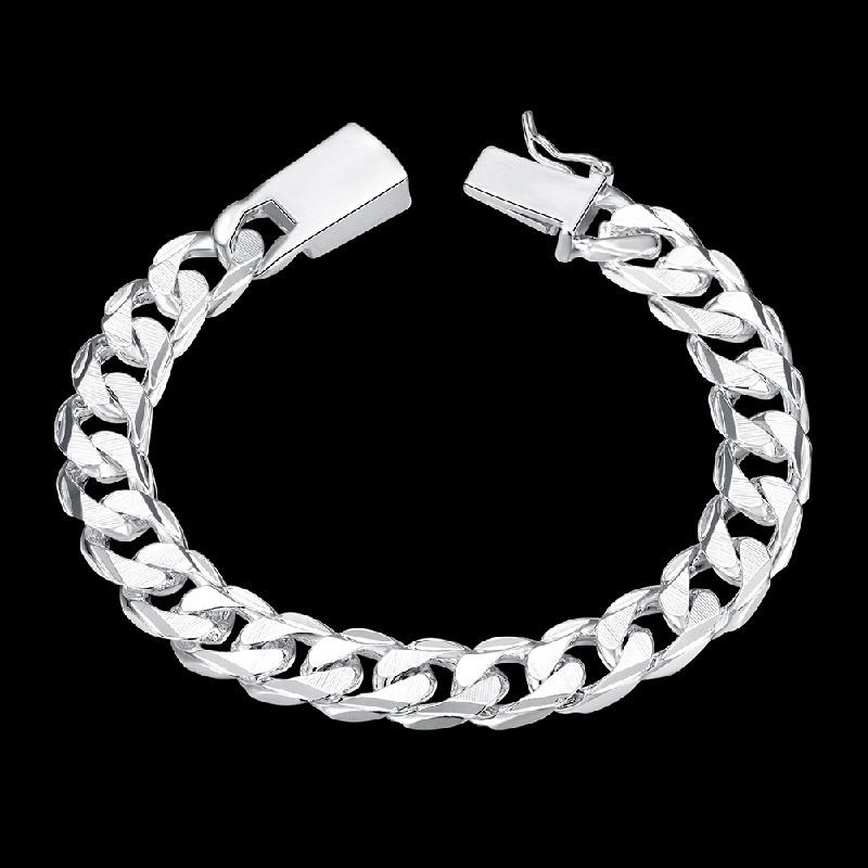 Pokovené módní šperky Náramky Bangles vodicí náramek s humří sponou