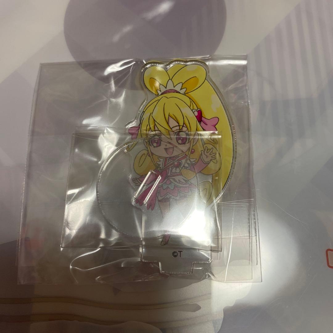 

[USED] PreCure Point Card Bonus Acrylic Stand Cure Heart Pretty Store