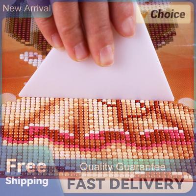 5D Diamond Painting Repair Accessories Square Round Diamond Universal Plastic Cross Stitch Drawing Corrector Solid Color 14x10cm