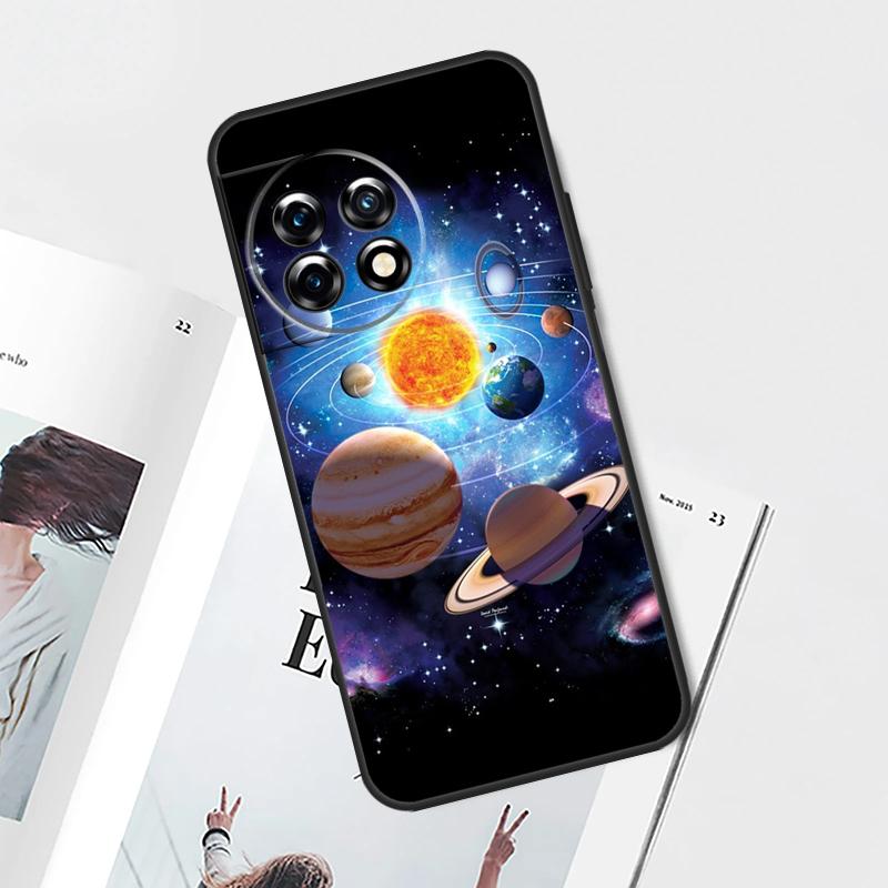 Outer Space Planet Stars Moon Case For OnePlus Nord 5 CE 2 3 4 Lite N20 N30 OnePlus 13T 13R 12R 9 10 Pro 11 12 13 15 Cover