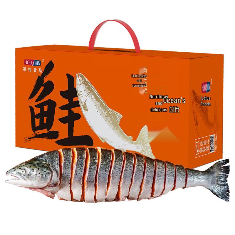 Подарочная коробка стейков замороженного атлантического лосося Heyu Food