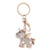 Creative Unicorn Rhinestone Keychain Charm