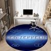 1pc LED ZEPPELINChair Carpet for Office, Non-slip, Soft and Durable Office Rug for Interior Decoration, Perfect for Office yy250925153