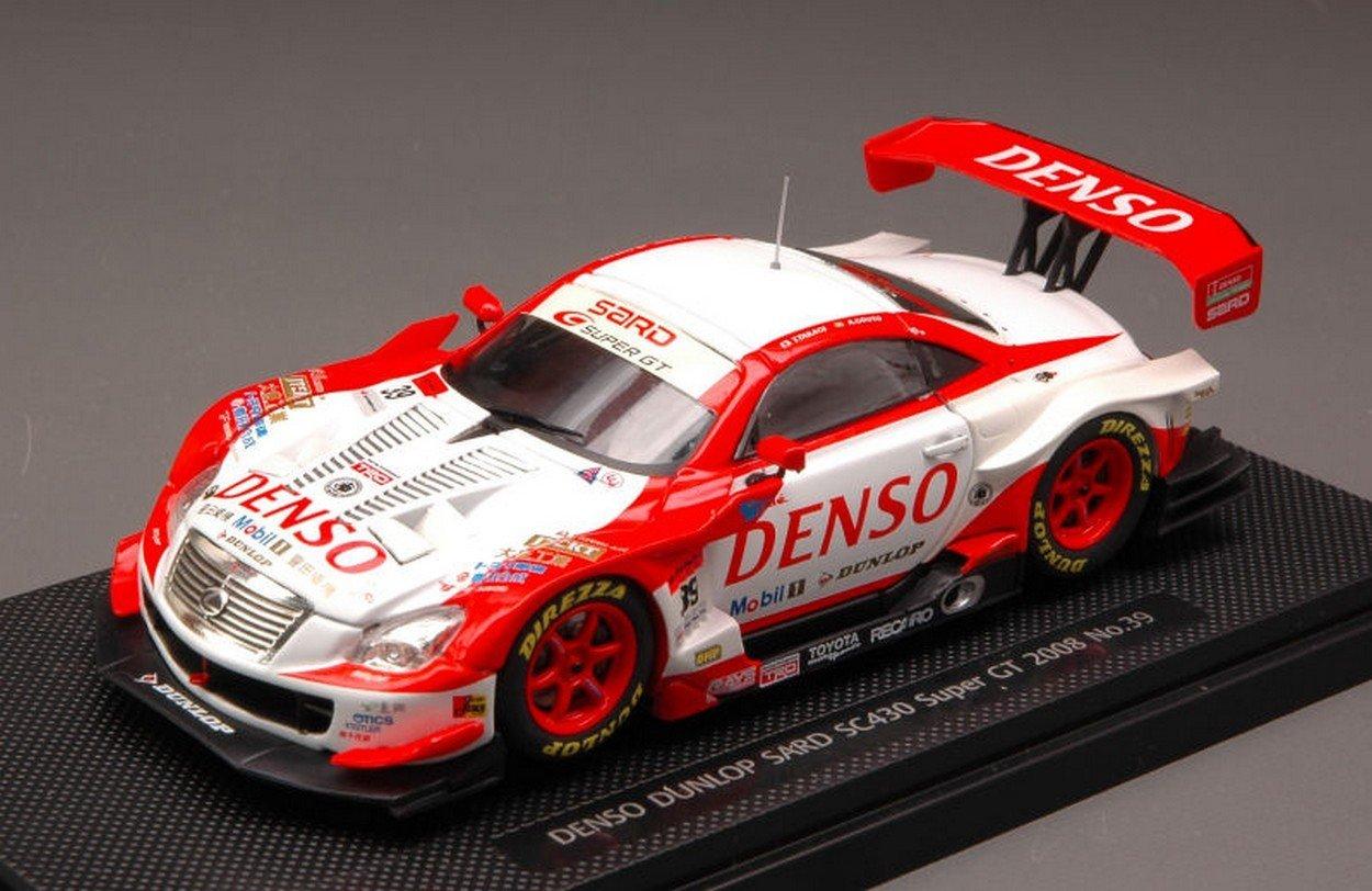 

Ebro Denso Dunlop Third SC430 Super GT500 2008 Finished Product 1/43 #38 White/Red