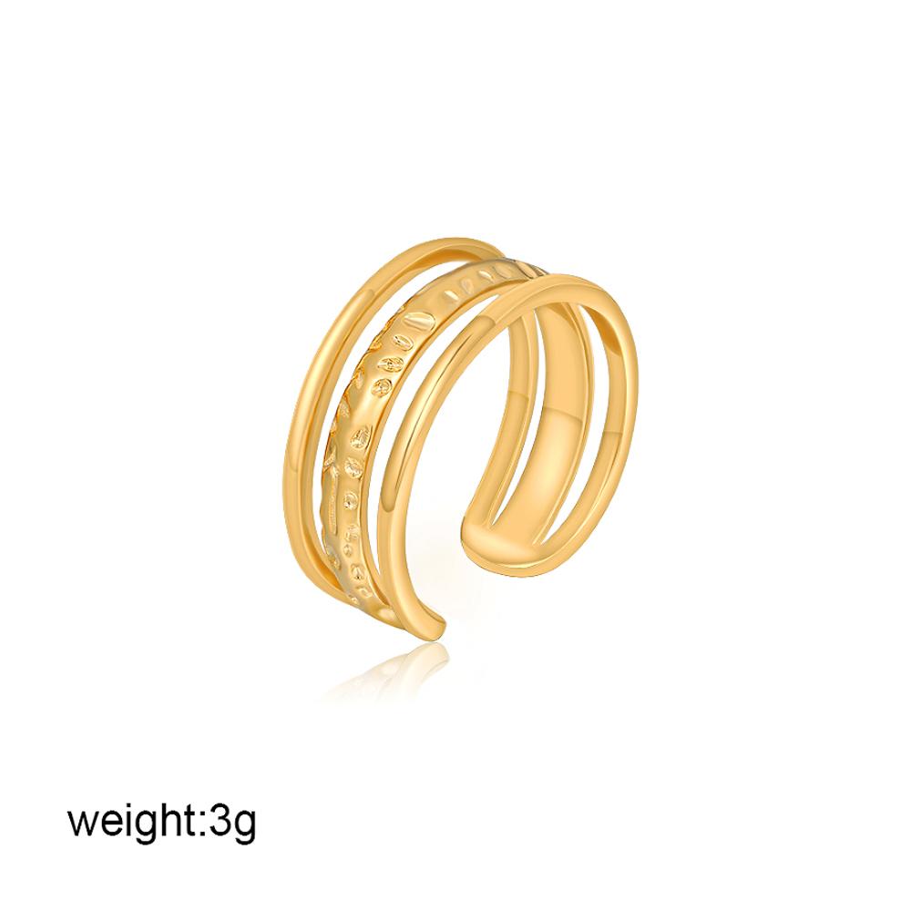 

Statement Creative Geometric Finger Ring Women Accessories Gift Minimalist Splicing Heart Stainless Steel Rings Wedding Zircon