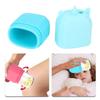 Facial   Reusable Silicone Ice Holder Portable Water Fill Face Roller for Daily Use