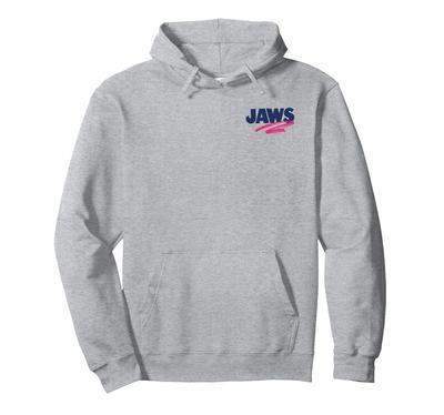 Jaws Shark Attack Front & Back Hoodie