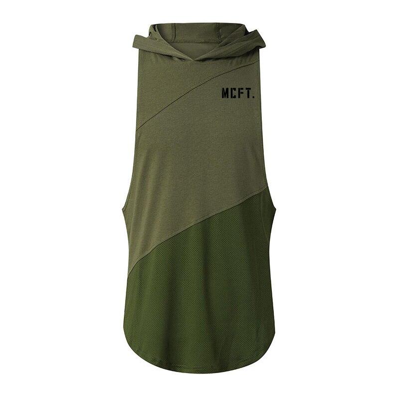 Muscleguys Sports Vest Men's Loose Fitness Clothes Basketball Training Running Sleeveless T-shirt