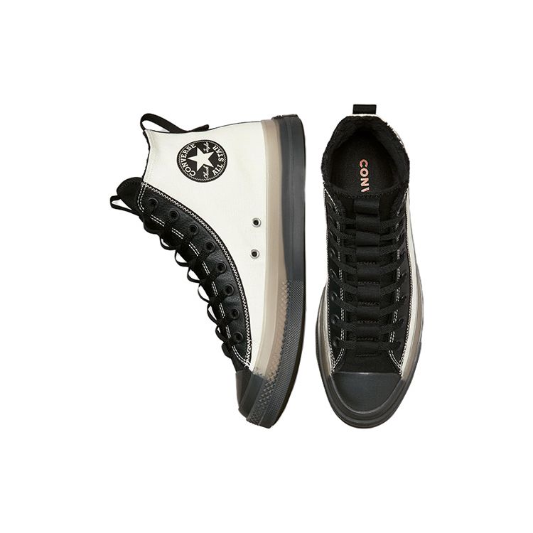 Converse Chuck Taylor All Star CX Explore Counter Climate High Egret Black Unisex Sneakers Cream A01391C