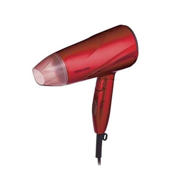 TESCOM Dryer Negative Ion Foldable High Airflow Lightweight Cold Warm Air Ione Red (Pink) TD330B-P E