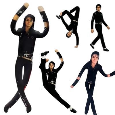 Anime Michael Jackson Plüschpuppe Stofftier Verstellbar Gelenkig Cosplay Requisite Zimmerdekoration Sammlerstück Geschenk