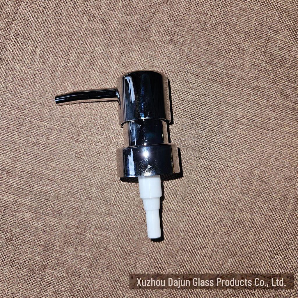 Duschgel- und Shampoo-Spenderflasche aus Twill-Glas, einteilig