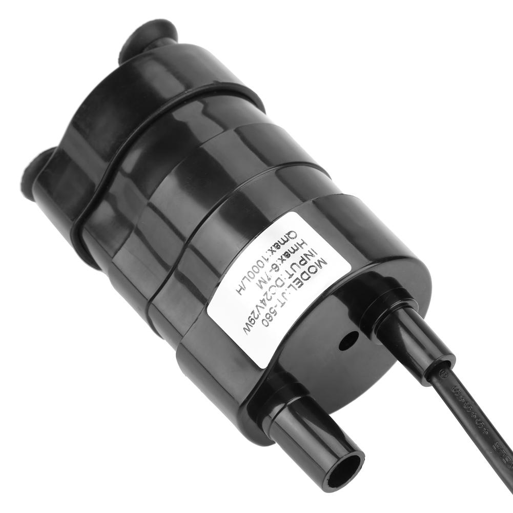 Mini High Hydraulic Head DC Brushless Submersible Water Pump 24V 20 celsius 90 celsius