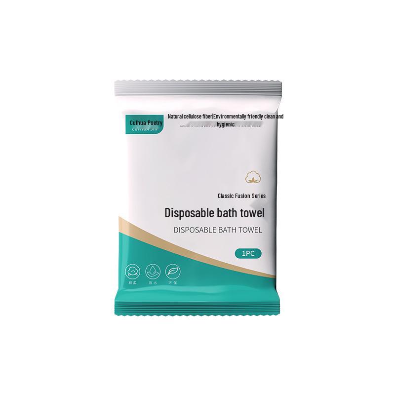 Cuihua Shi Set Prosoape de Baie de Unică Folosință Extra Mari Extra Groase pentru Călătorii și Utilizare Hotelieră