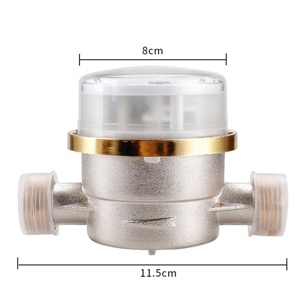 High Precision Measurement Mechanical Cold Water Meter Smart Water Meter Digital Display Mechanical Design Rotary Wing