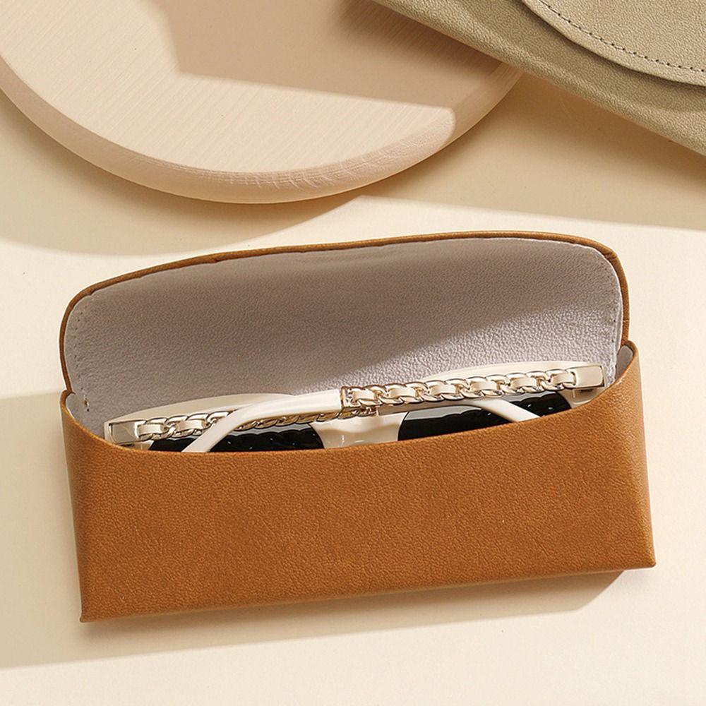 Glasses Box Pu Glasses Case Eyeglasses Container Eyeglasses Holder Fashion Glasses Bag  Student
