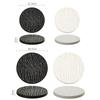 Creative Black Stone Grain Flat Plate Western Tableware Ceramic Round Steak Pasta Plate Kitchen Utensils Fine Cooking Dishes New