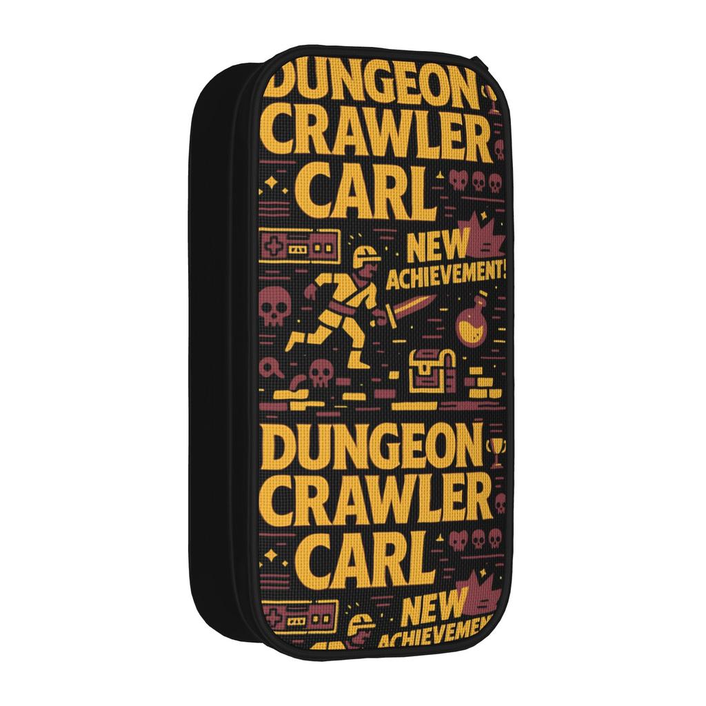 New Achievement Pencil Case Cute Dungeon Crawler Carl Bag Student Large Storage Office Gift Pencilcases
