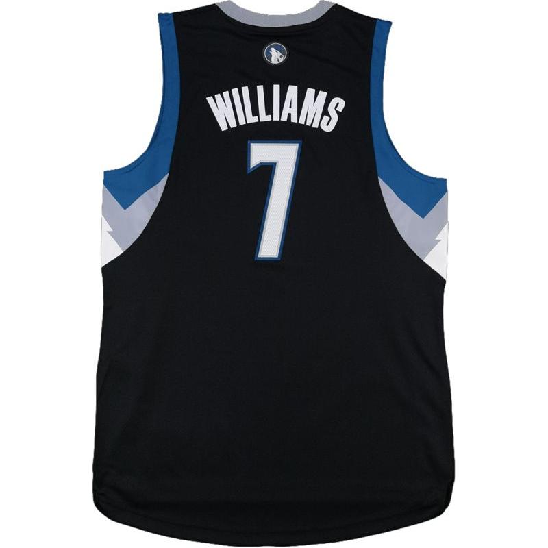 Adidas X NBA Minnesota Timberwolves Swingman Fan Edition Basketball Jersey Men jersey Black 7912A-3A7-K91517