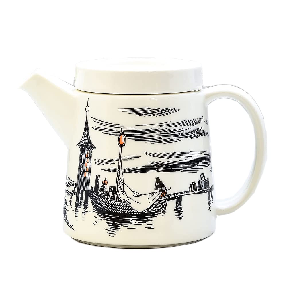 Arabia Moomin Collection True to Its Origins Teapot, 700ml, 1059571 [Parallel Import]