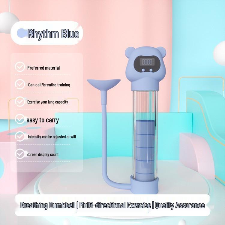 Portable Breathing Dumbbell for Abdominal, Lung, V-Line, Pelvic Floor, and Facial Muscle Training