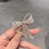 Korean Bow Tie Zircon Rhinestone Women's Brooch – Simple, Stylish, Anti-Exposure Corsage Pin