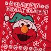 Sesame Street Unisex Adult Ugly Elmo Christmas T-Shirt