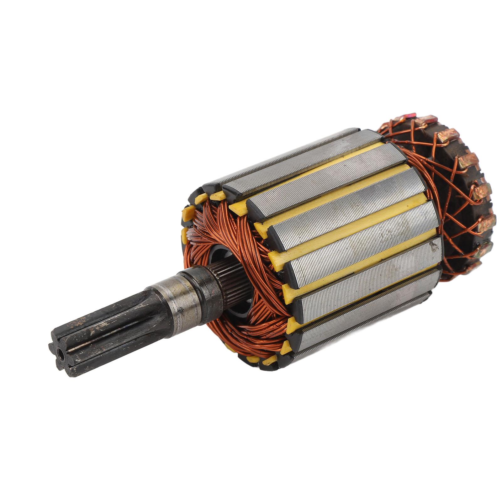 

DC12V Ротор двигателя лебедки металлический простой монтаж ротор двигателя лебедки для 3000 фунтов 4X4 ATV лебедки