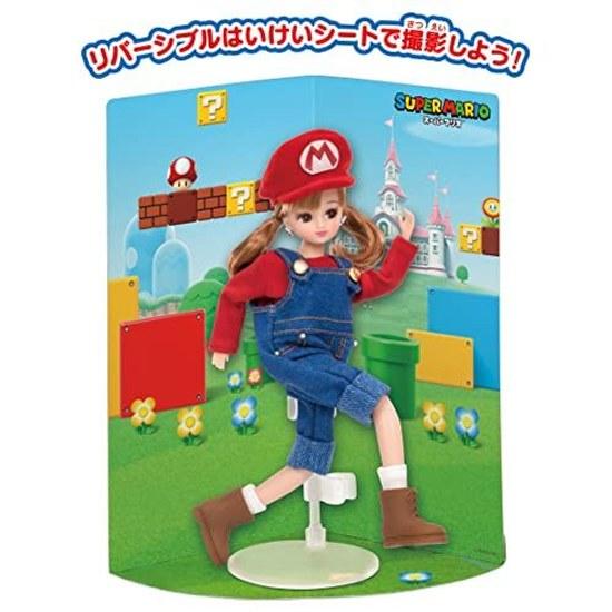 Takara Tomy Licca-chan Doll LD-33 Super Mario Daisuki Dress-Up Play Toy Age 3 up