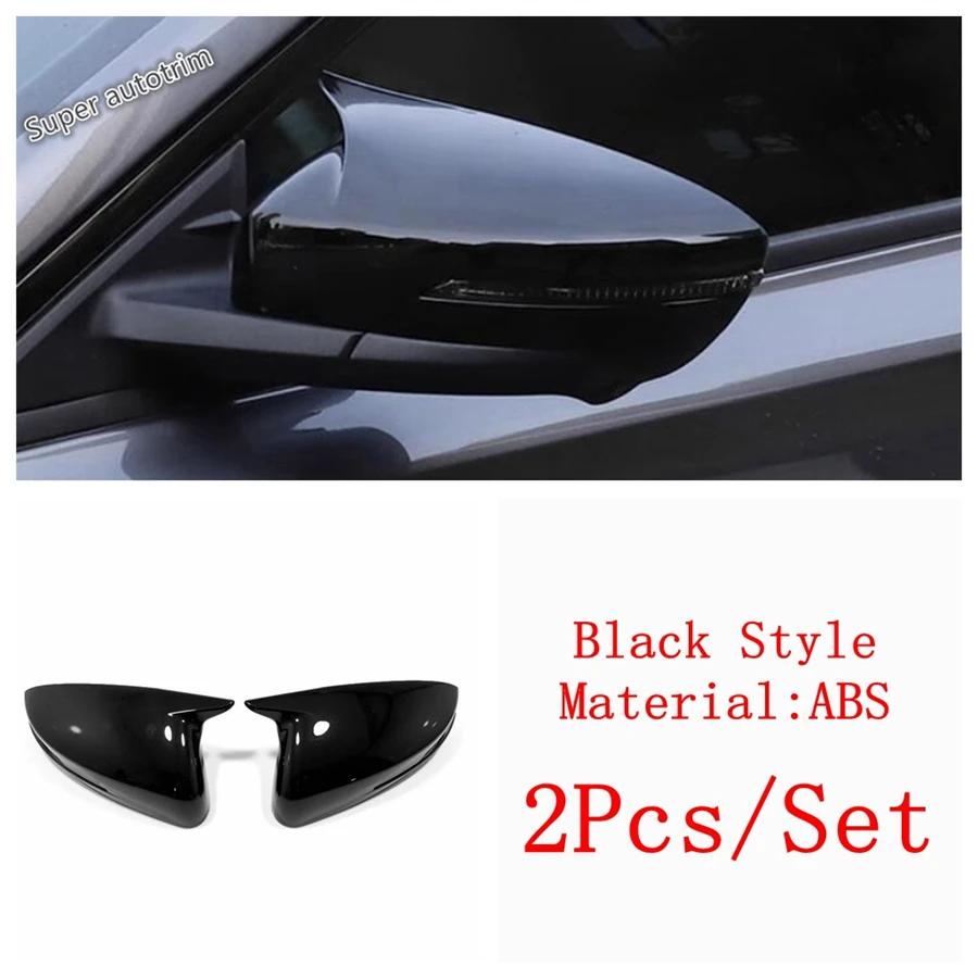 Rearview Mirror Cap Rain Eyebrow Protection Decoration Cover Trim For GAC Trumpchi Empow - 2025 Carbon Fiber Accessories