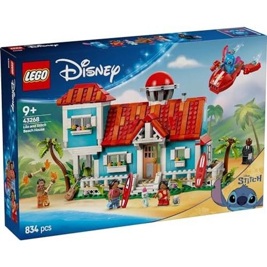 LEGO Disney Lilo Stitch Beach House toy block children 9 years old 10 11 elementary school goods pretend play playhouse 43268