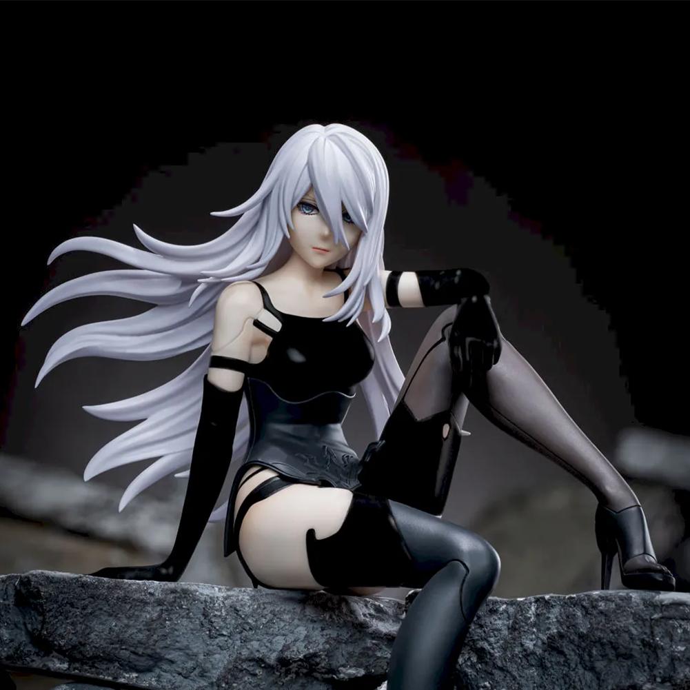 15cm Anime NieR 9SYorha Typ A Nr. 2 A2 Typ B Nr. 2 Typ S Nr. 9 Figur sitzend Actionfigur Spielzeug Hobbys PVC Modell Sammler Geschenk