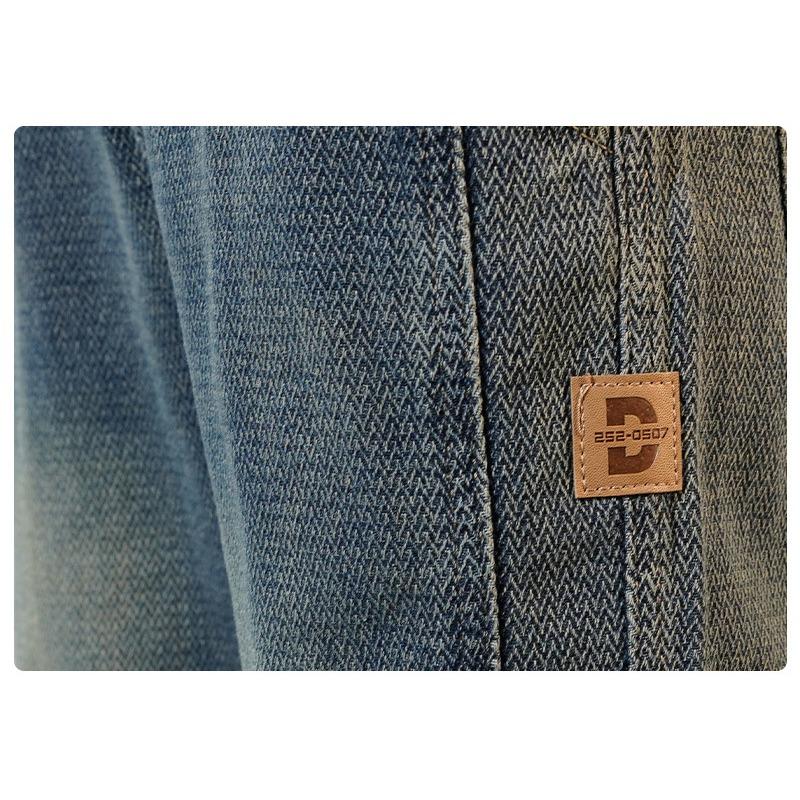 Men's Loose Straight Leg Jeans Spring Autumn New Style Starry Sky Pattern Thin High Street Casual Comfortable Jean