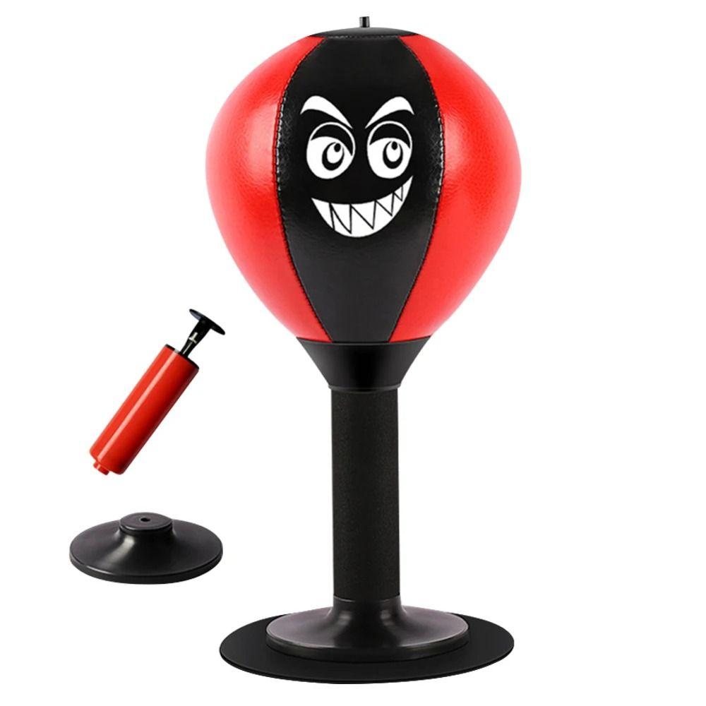 Wall Mountable Boxing Training Bag Inflatable Desk Boxing Punch Ball  Boxing Equipment