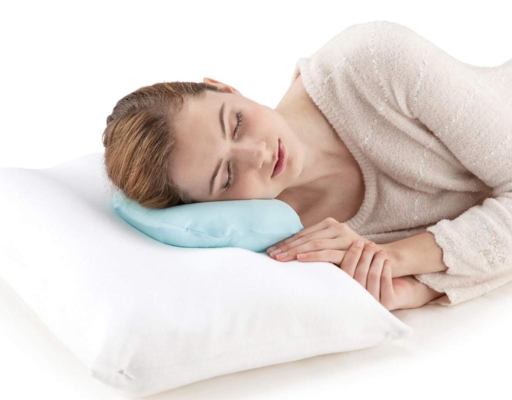 MOGU Ice Mog Pillow, Made In Japan, This Bead Cushion Compatible with Your Body's Needs, Made with Powder Beads, Durable, Compact (Approx.