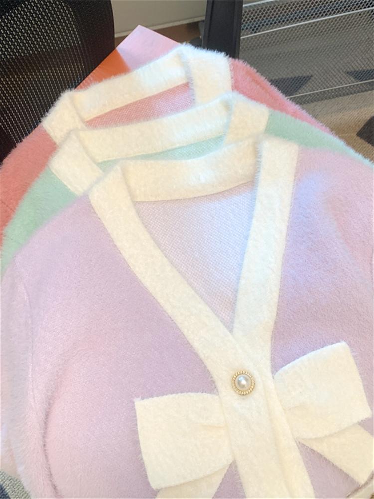 Кардиган с бантом — фото 4