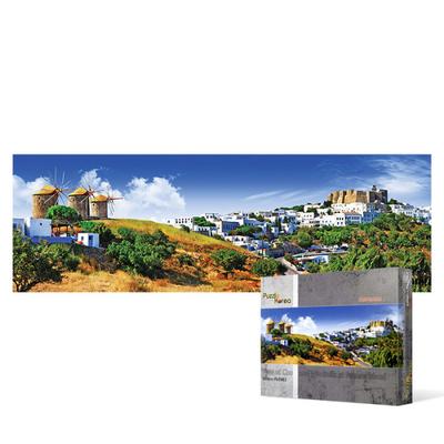 Korra Village On Patmos Island - 600 Piece Jigsaw Puzzle, Popular Korean Puzzle