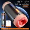 Male Masturbator Toys Automatic Sucking Masturbation Cup For Men Deep Throat Oral Vagina Suction Blowjob Vibrating Sex Machine