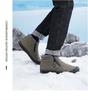 Unisex Winter Snow Boots - Warm, Non-slip, Mid-top, Velvet-lined