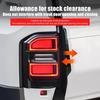 Tail Light Protection Frame Cover for 2024 2025 Toyota Land Cruiser 250&1958 Prado LC250 J250 Tail Light Decorative Strip Protective Cover Exterior