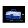Three-Tier Fishing Tackle Box Outdoor Portable Organizer with Handle