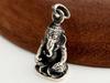 Ganesha Indian God Amulet Good Luck Sterling Silver 925 Pendant for Men and Women