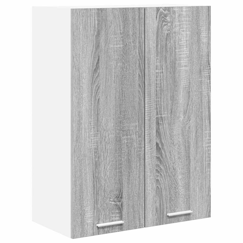 Hanging Cabinet Grey Sonoma 60 X 31 X 80 Cm Particleboard