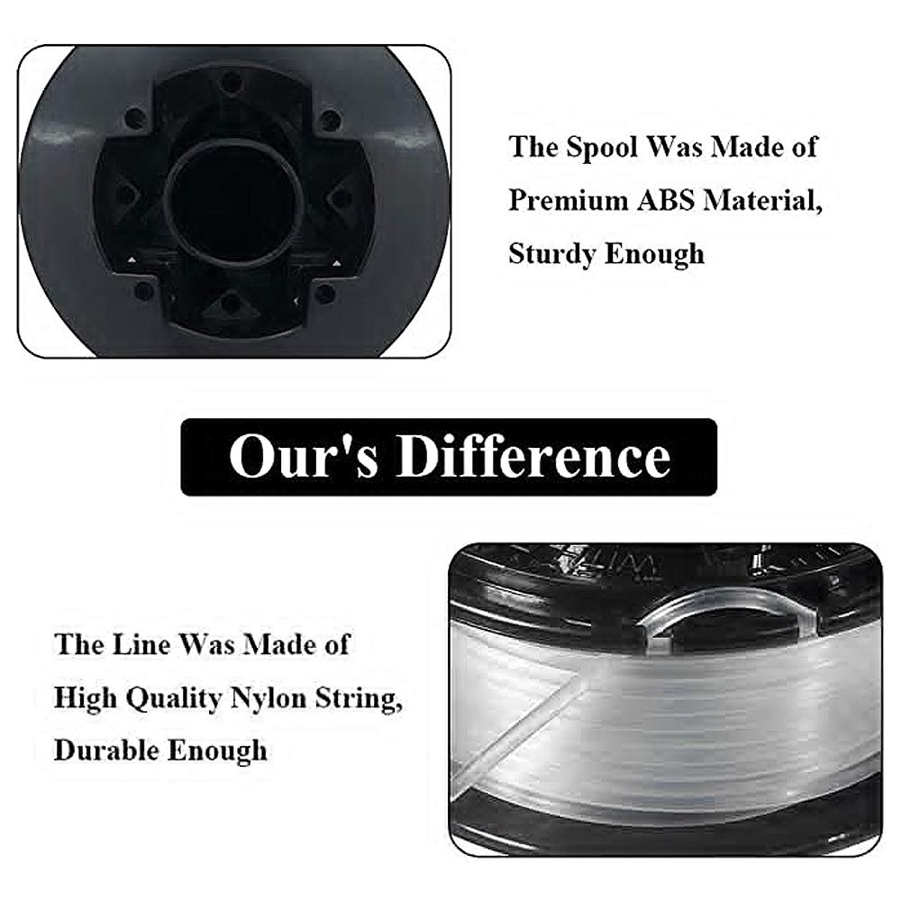 Compatibil cu bobinele Black And Decker String Trimmer Weed Eater