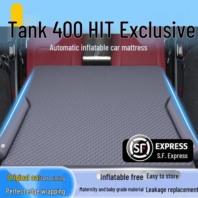 Tank 400 Hi4t Car Trunk Inflatable Bed - Rear Sleeping Solution