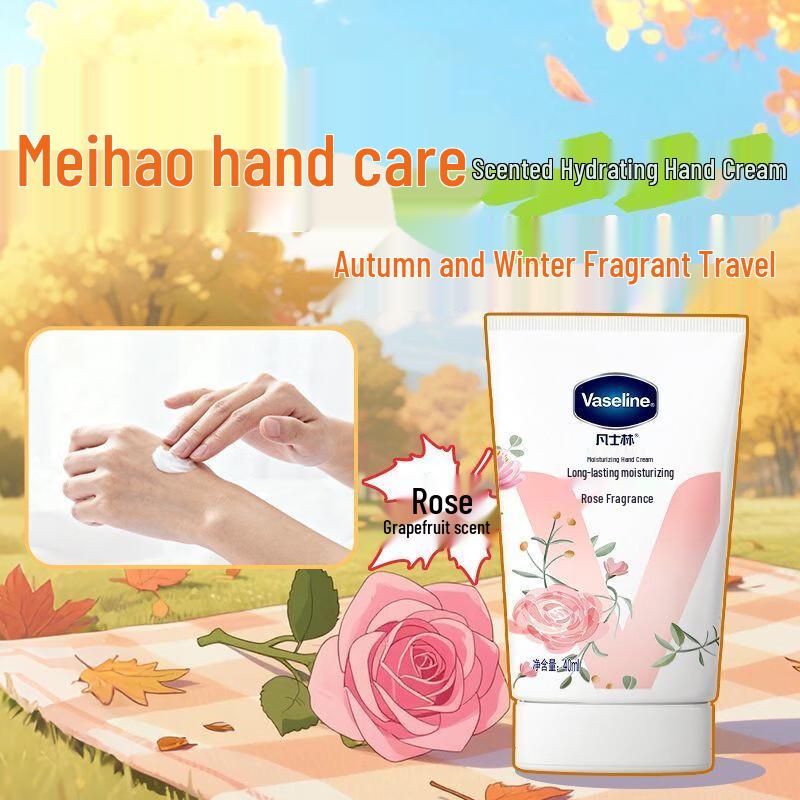 Vaseline Rose Scented Moisturizing Hand Cream