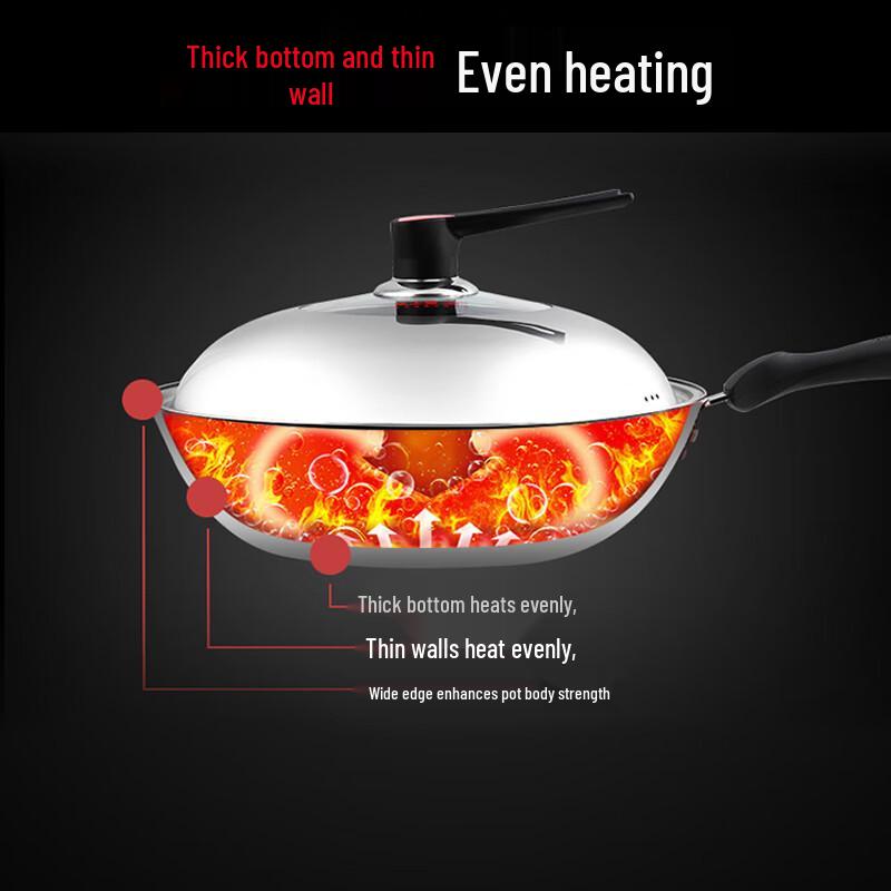 Chunda Chuwang 30cm Gusseisen Wok