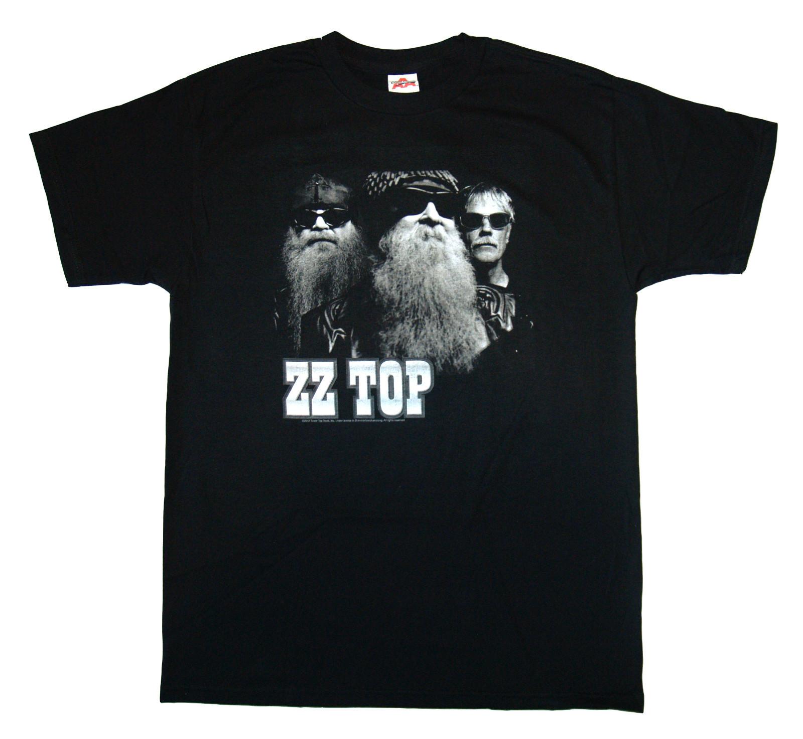 ZZ TOP - Band Photo - t shirt S,M,L,XL,2XL Brand New - Official Merchandise XXXXL